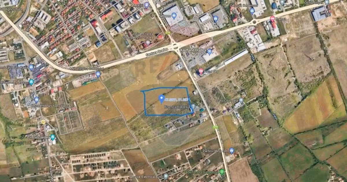 Teren Construcții intravilan de vânzare de 3187 mp, în zona Nufărul, Oradea