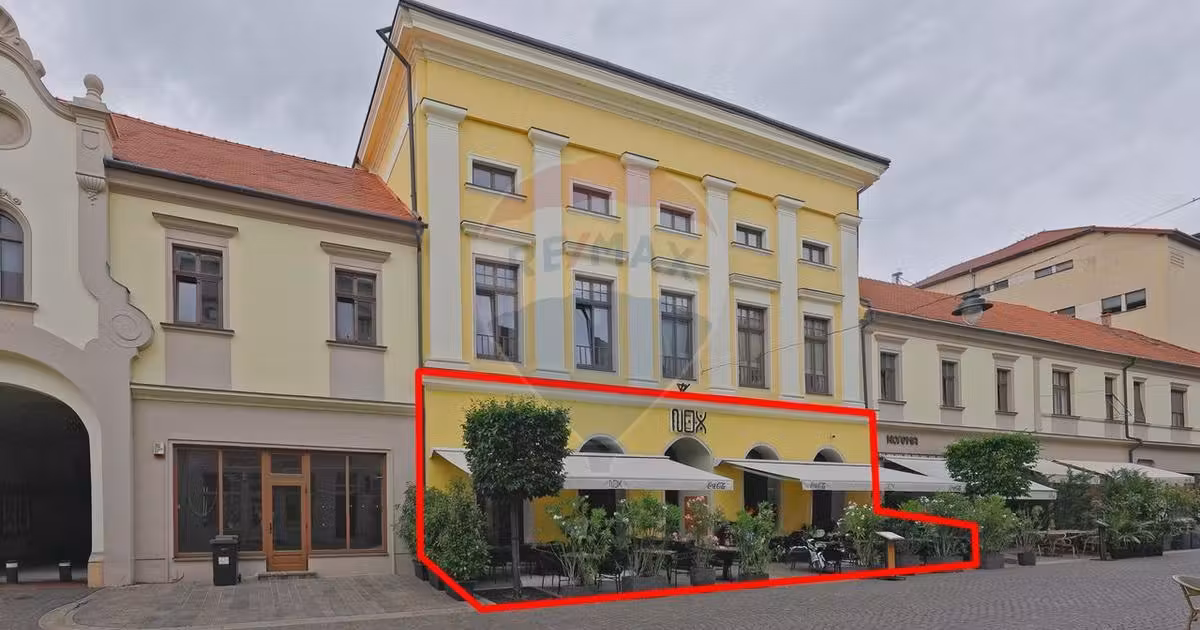 Spațiu comercial de vânzare de 409 mp, în zona Ultracentral, Oradea