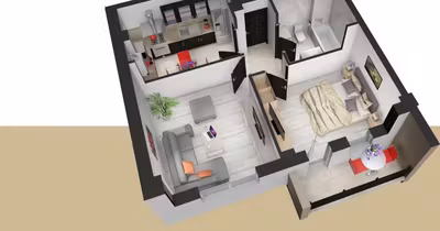 Apartament Bucium