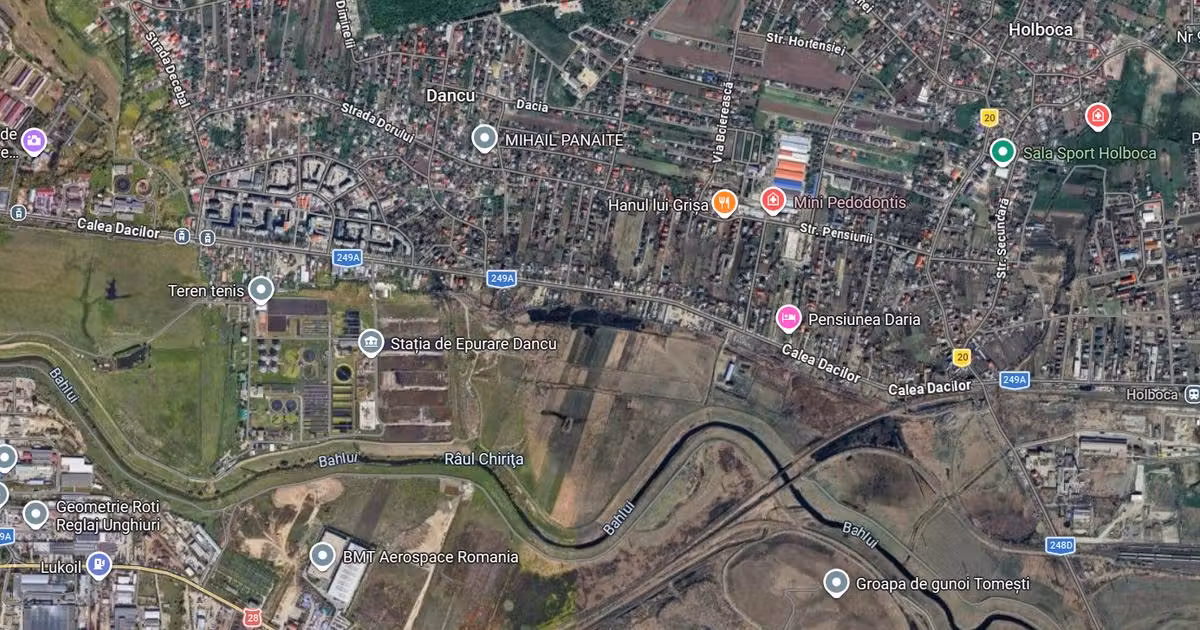 Teren intravilan de vânzare de 22500 mp, în zona Dancu, Iași