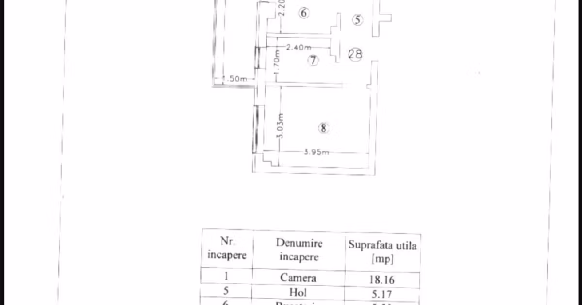 Apartament de vânzare cu 2 camere în zona Copou, Iași