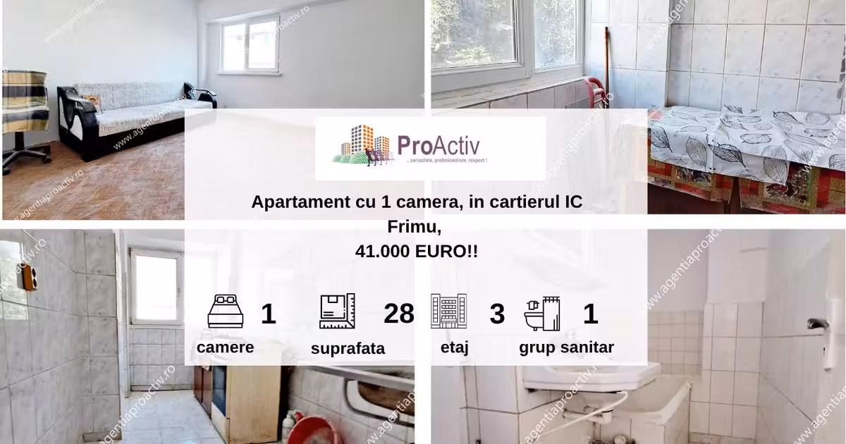 Garsonieră de vânzare Galați