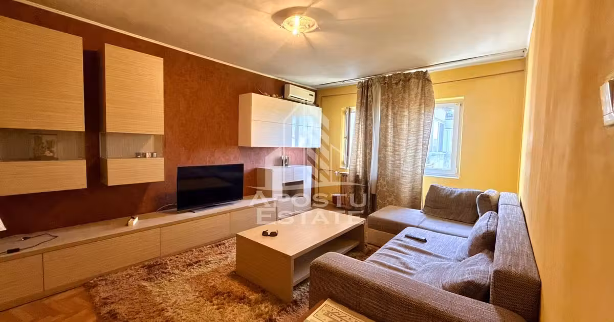 Apartament de vânzare cu 3 camere, mobilat în zona Bucovina, Timișoara
