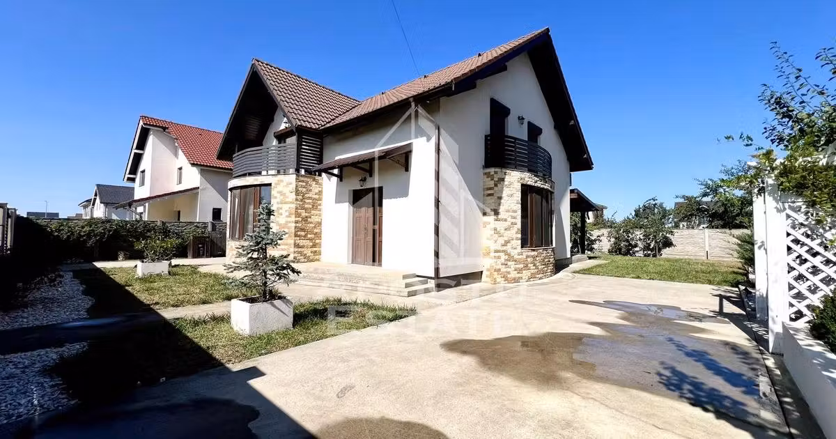 Casă individuală de vânzare cu 4 camere, mobilată în Moșnița Nouă