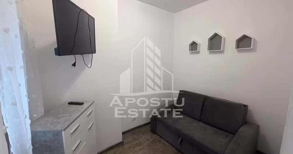 Garsonieră de vânzare, mobilată în zona Lipovei, Timișoara
