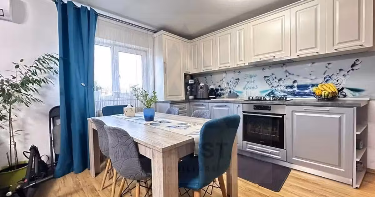 Apartament de vânzare cu 3 camere, mobilat în zona Hipodrom 2, Sibiu