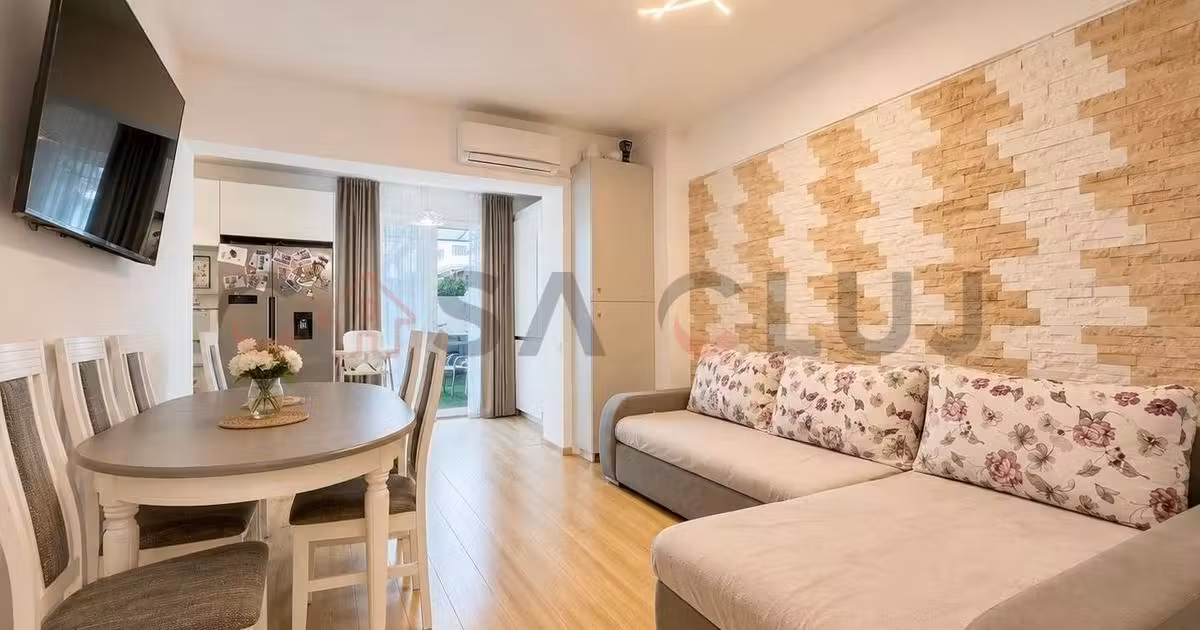 Apartament de vânzare cu 3 camere, mobilat în zona Iris, Cluj-Napoca