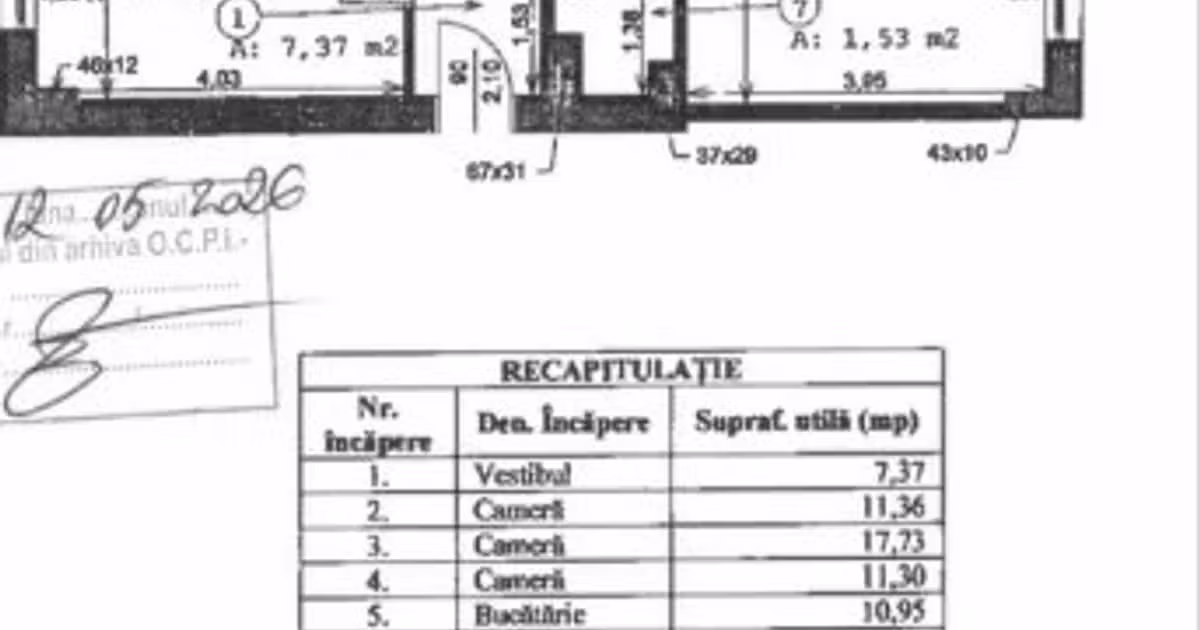 Apartament de vânzare cu 3 camere în zona Tineretului, Sector 4