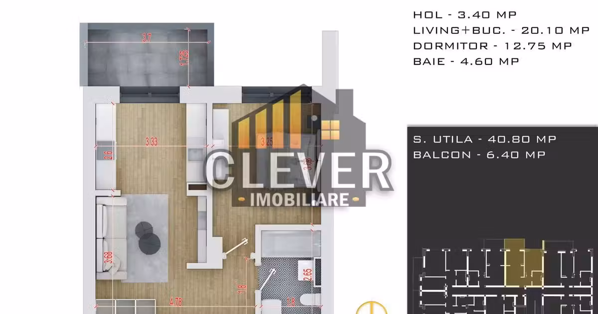 Apartament de vânzare cu 2 camere în zona Theodor Pallady, Sector 3