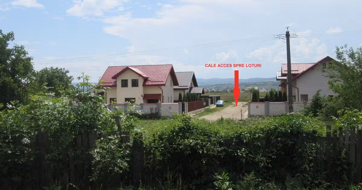 Teren Construcții intravilan de vânzare de 400 mp, în Lilieci