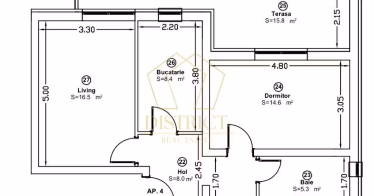 Apartament de vânzare cu 2 camere, mobilat în Giroc