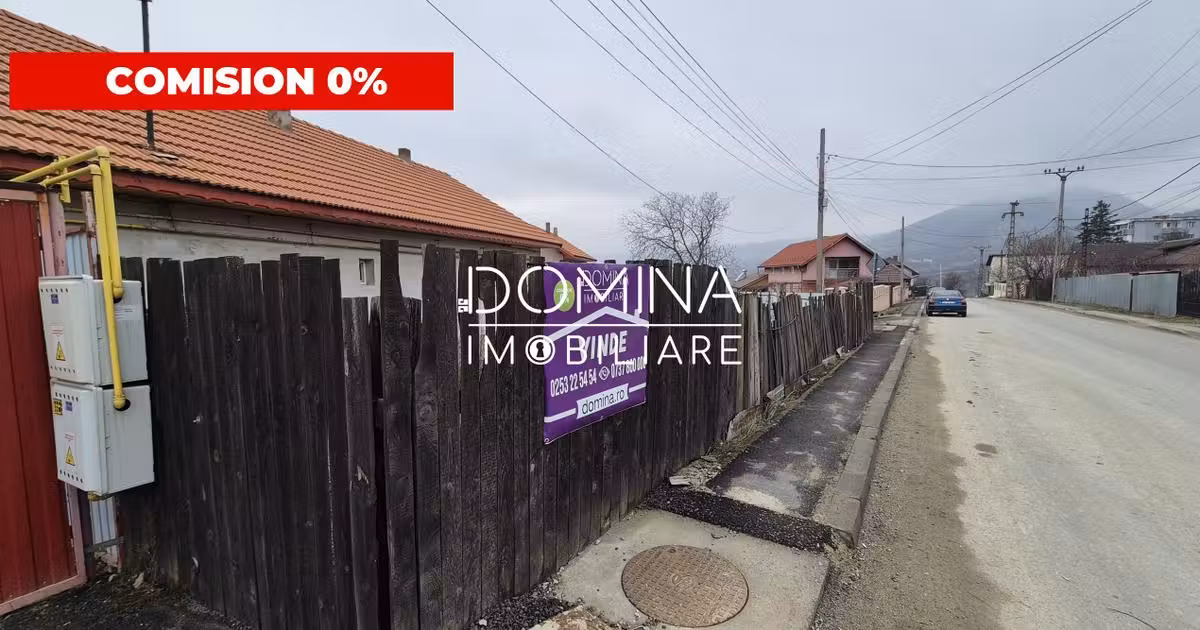 Teren Construcții intravilan de vânzare de 811 mp, în Bumbești-Jiu