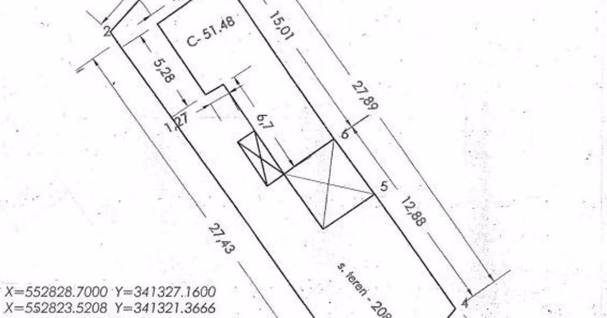 Teren Construcții intravilan de vânzare de 208 mp, în zona Domenii, Sector 1