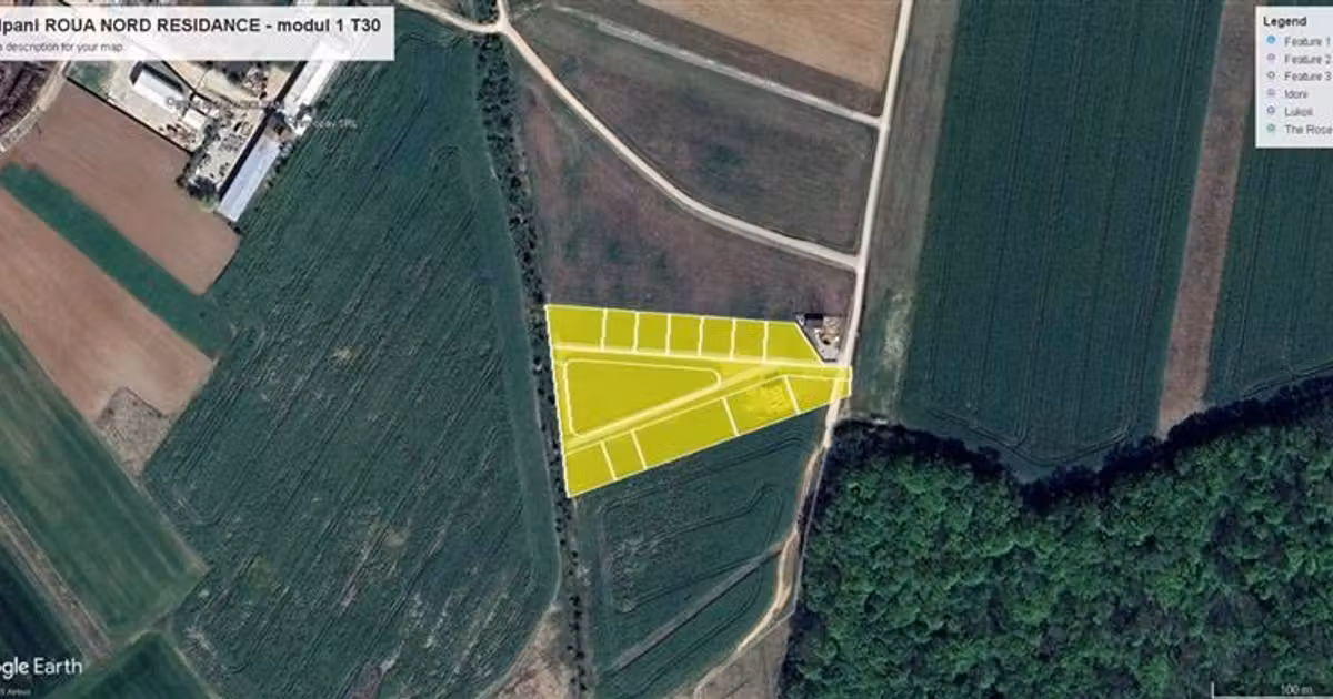 Teren intravilan de vânzare de 510 mp, în Snagov