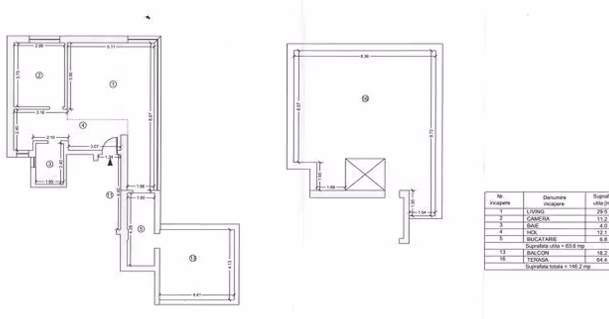 Apartament de vânzare cu 2 camere, mobilat în Mamaia-Sat