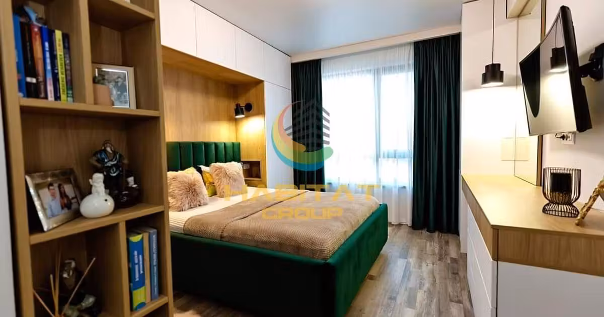 Apartament de vânzare cu 2 camere în Popești-Leordeni