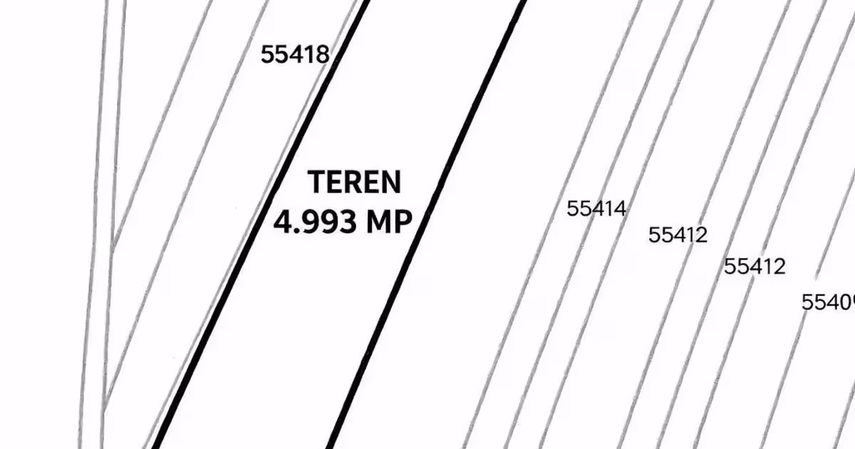 Teren agricol extravilan de vânzare de 4993 mp, în Jilava