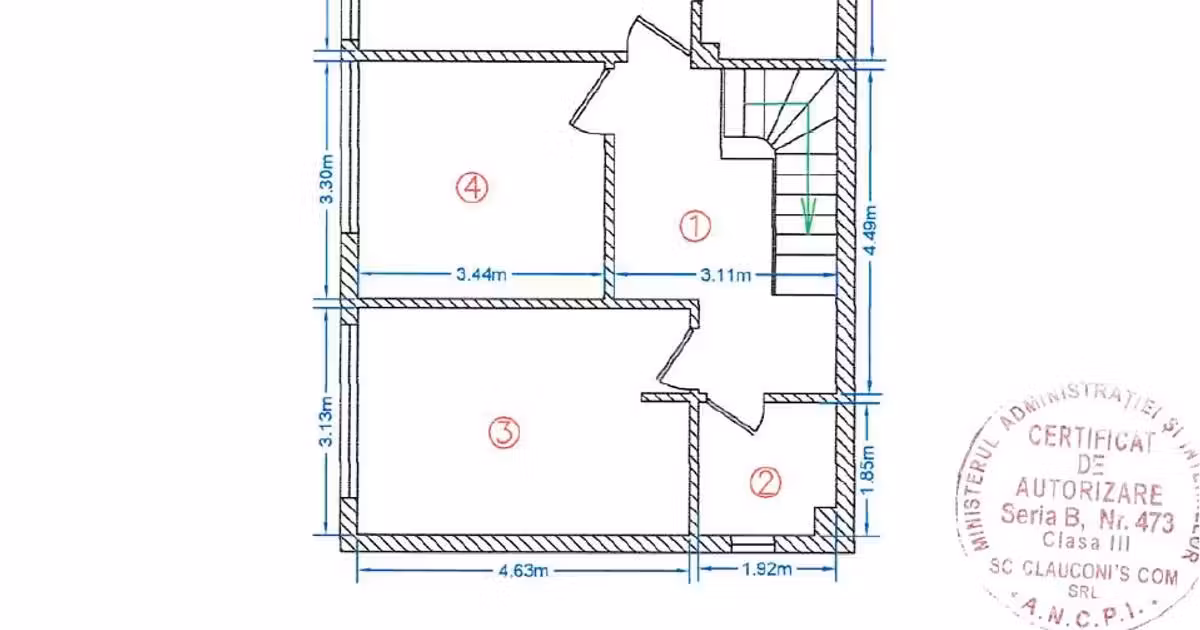 Duplex de vânzare cu 4 camere în Berceni