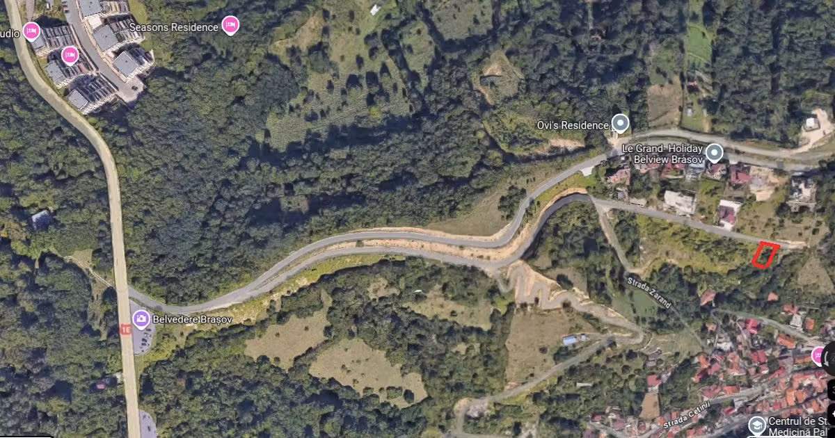 Teren Construcții intravilan de vânzare de 730 mp, în zona Drumul Poienii, Brașov
