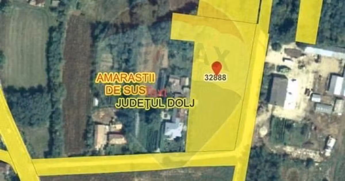 Teren agricol intravilan de vânzare de 4833 mp, în Amărăștii de Sus
