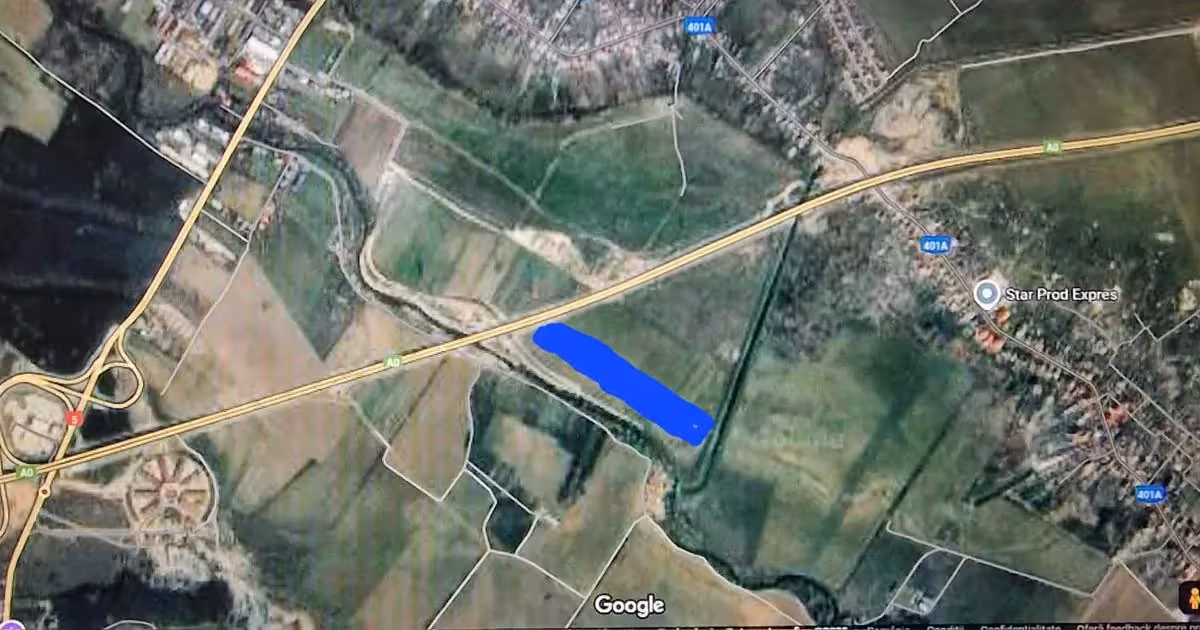 Teren agricol extravilan de vânzare de 5000 mp, în Jilava