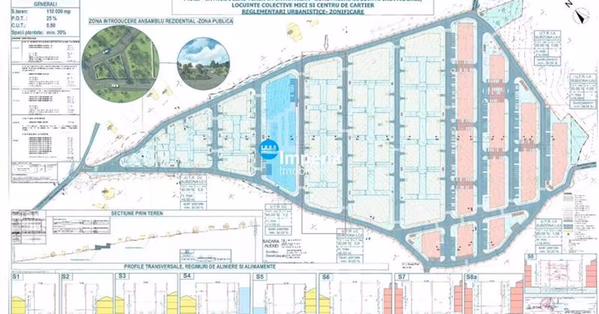 Teren Construcții intravilan de vânzare de 4292 mp, în zona Bucium, Iași