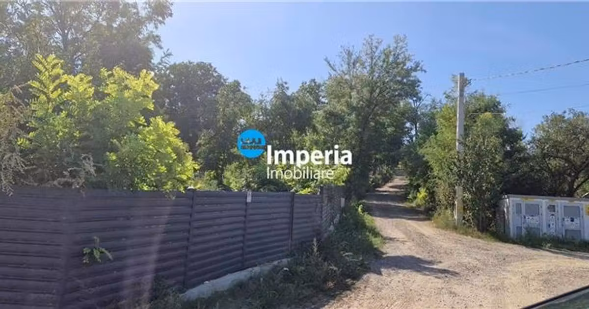 Teren Construcții intravilan de vânzare de 990 mp, în zona Dancu, Iași