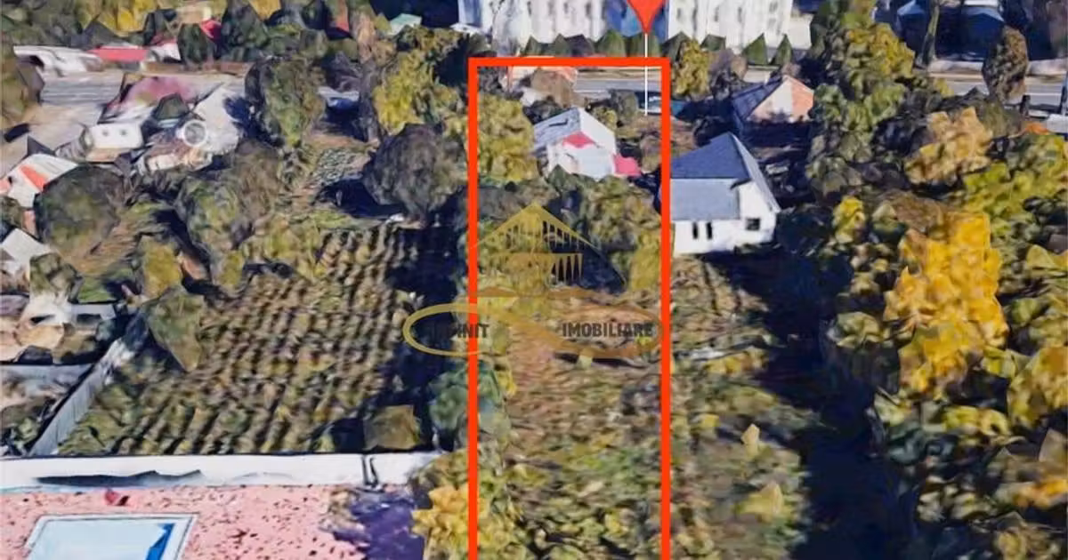 Teren Construcții intravilan de vânzare de 1566 mp, în zona Republicii, Bacău