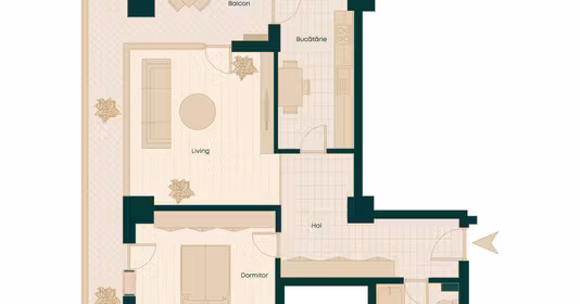 Apartament Podu Roș