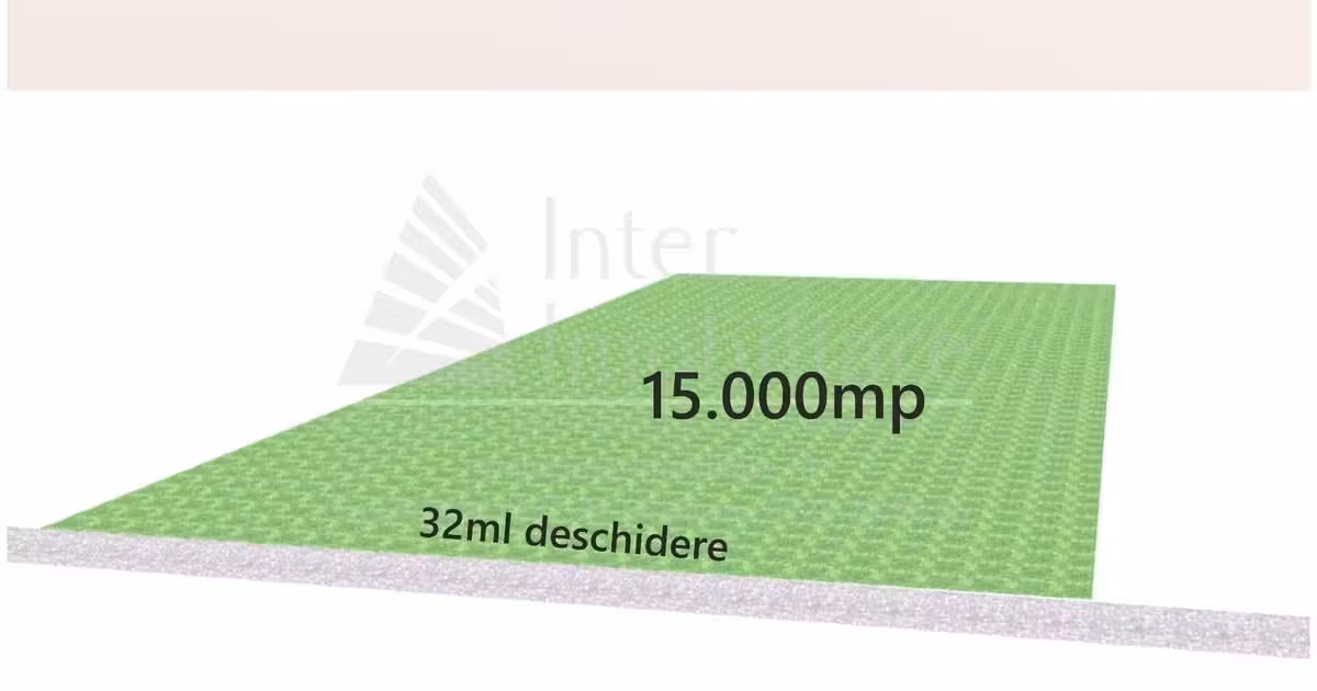 Teren extravilan de vânzare de 15000 mp, în zona Miroslava, Iași