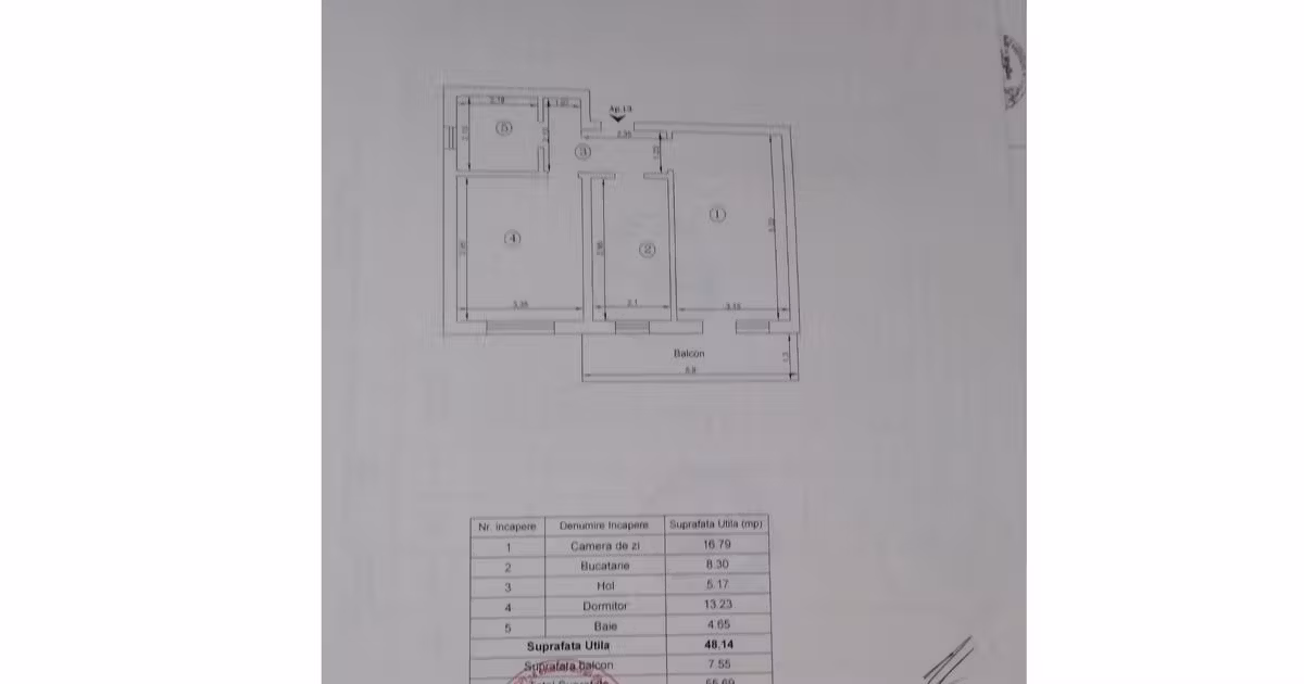 Apartament de vânzare cu 2 camere în zona Popas Păcurari, Iași