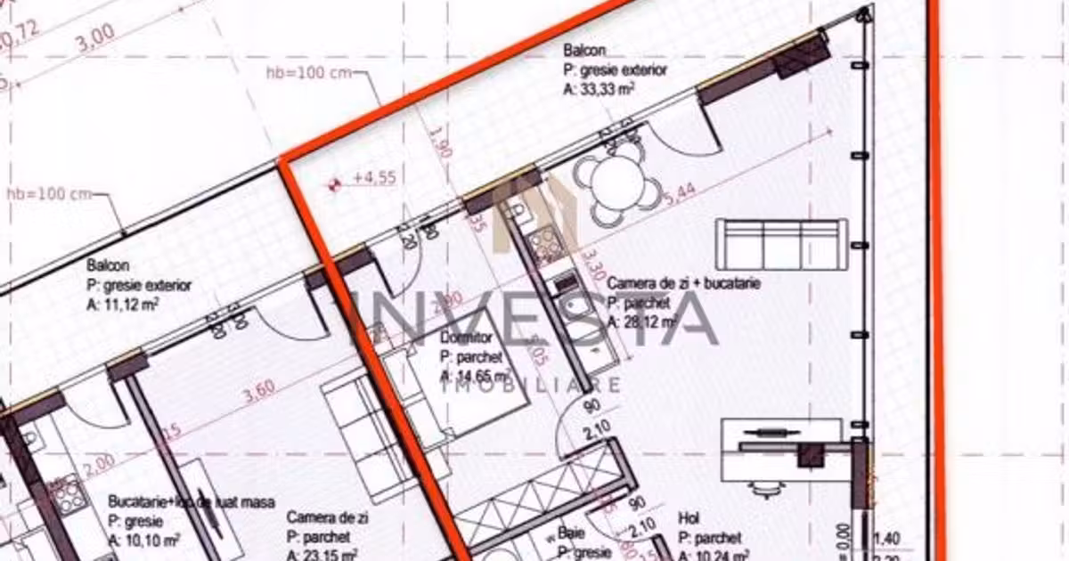 Apartament de vânzare cu 2 camere în zona Gheorgheni, Cluj-Napoca