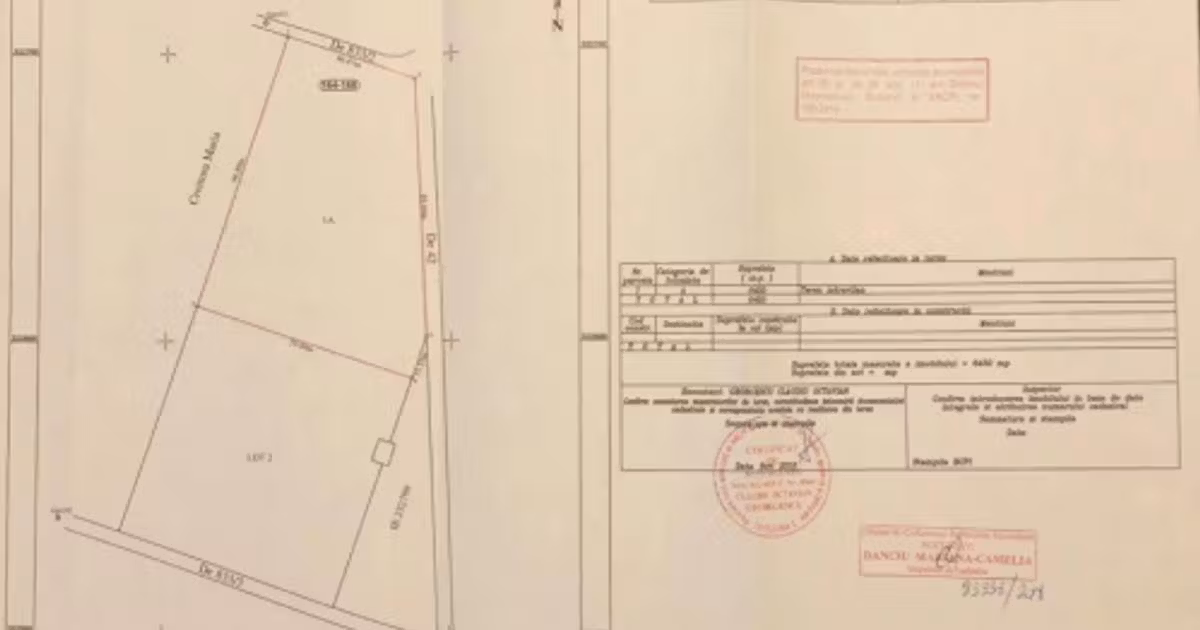 Teren Construcții intravilan de vânzare de 6450 mp, în zona Sălăjan, Sector 3