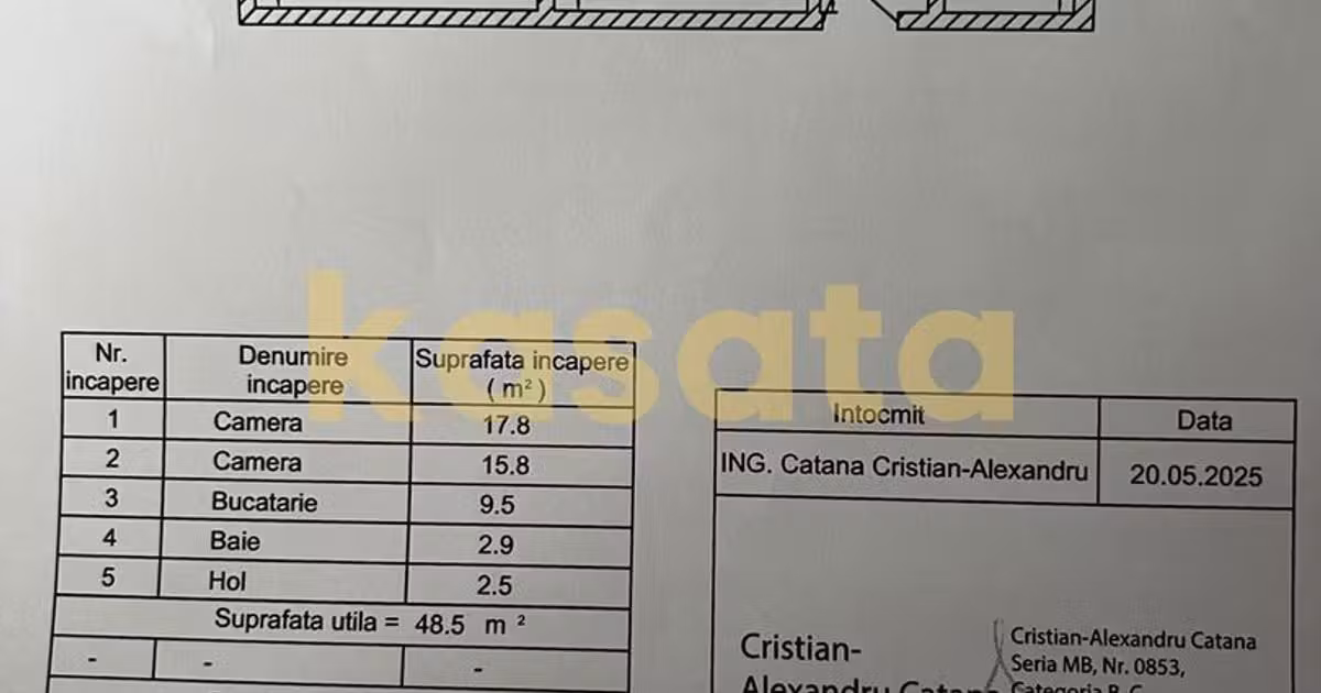 Apartament de vânzare cu 2 camere, mobilat în zona Ozana, Sector 3