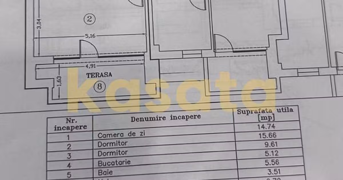 Apartament de vânzare cu 3 camere, mobilat în zona Theodor Pallady, Sector 3