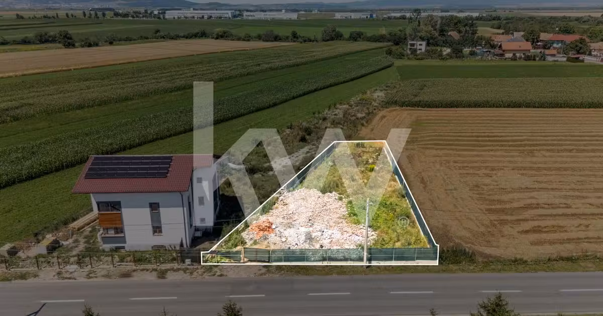 Teren Construcții intravilan de vânzare de 838 mp, în zona Stupini, Brașov