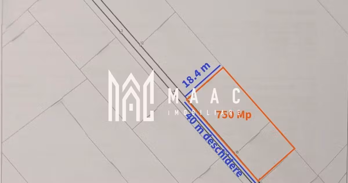 Teren Construcții intravilan de vânzare de 750 mp, în Șura Mare