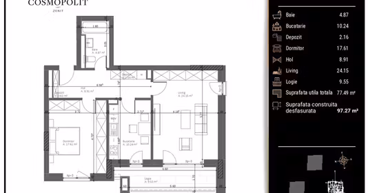 Apartament Răcădău