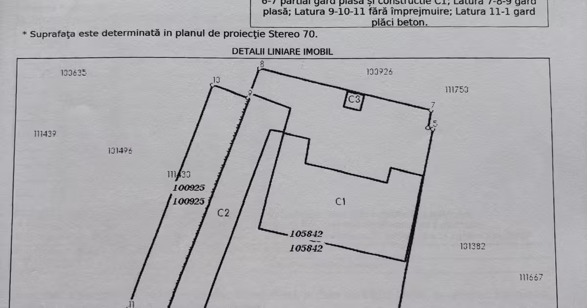 Teren agricol intravilan de vânzare de 1504 mp, în Mamaia-Sat