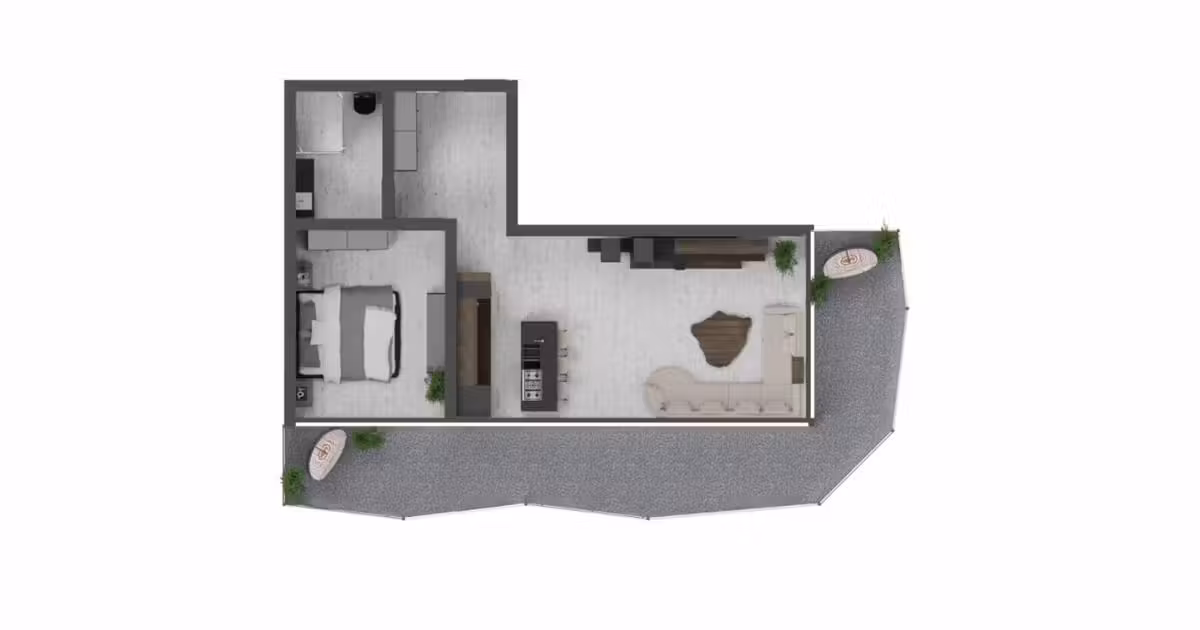 Apartament de vânzare cu 2 camere în Mamaia