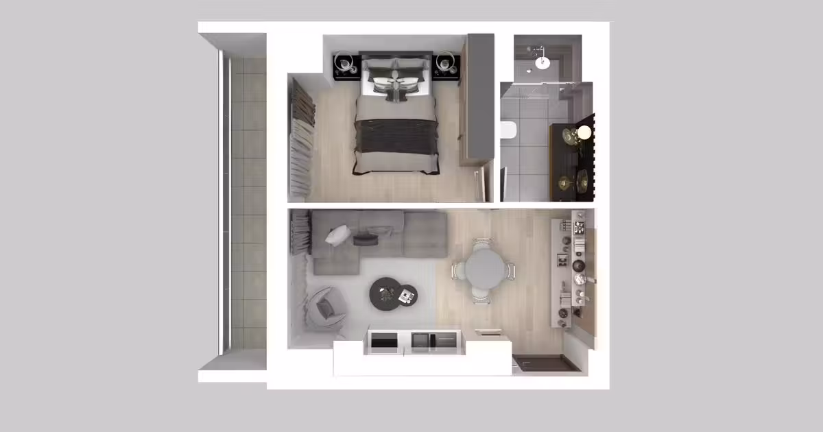 Apartament de vânzare cu 2 camere, mobilat în Mamaia