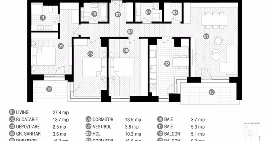 Apartament Aviației