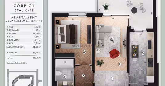 Apartament Berceni