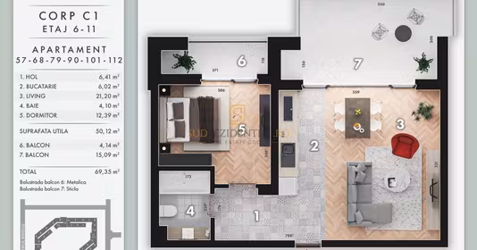 Apartament Berceni