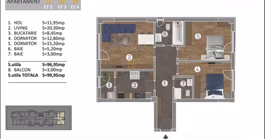 Apartament Berceni