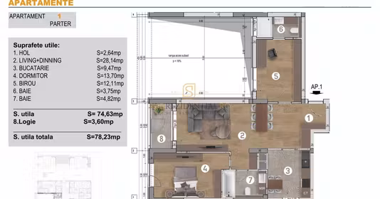 Apartament Berceni