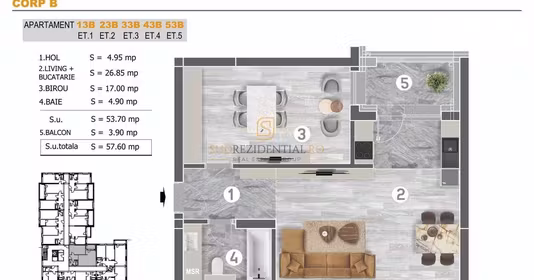 Apartament Berceni