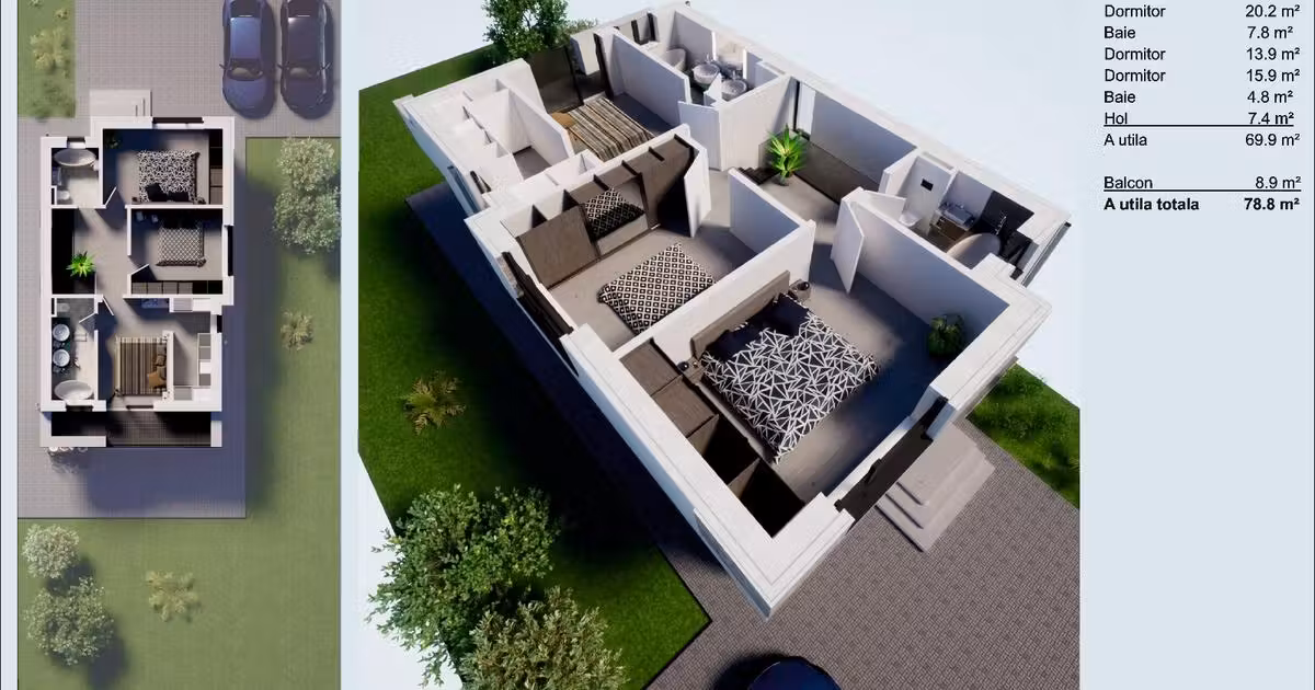 Casă individuală de vânzare cu 5 camere în Corbeanca