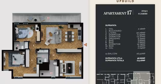 Apartament P-ța Muncii