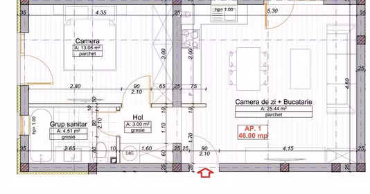 Apartament Girocului